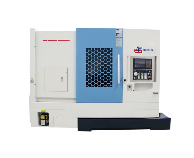 TCK-5040 CNC lathe with inclined bed and wire rail